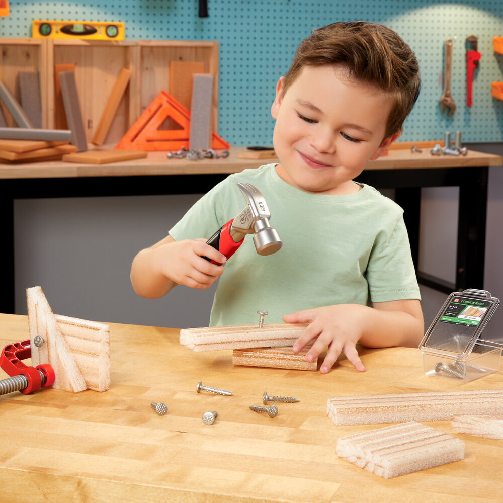 Creative Construction Hammer and Nail kit Nerdscape
