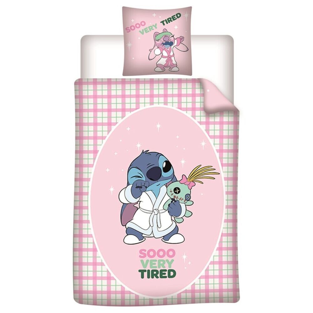 Disney Stitch policotton duvet cover bed 90cm Nerdscape