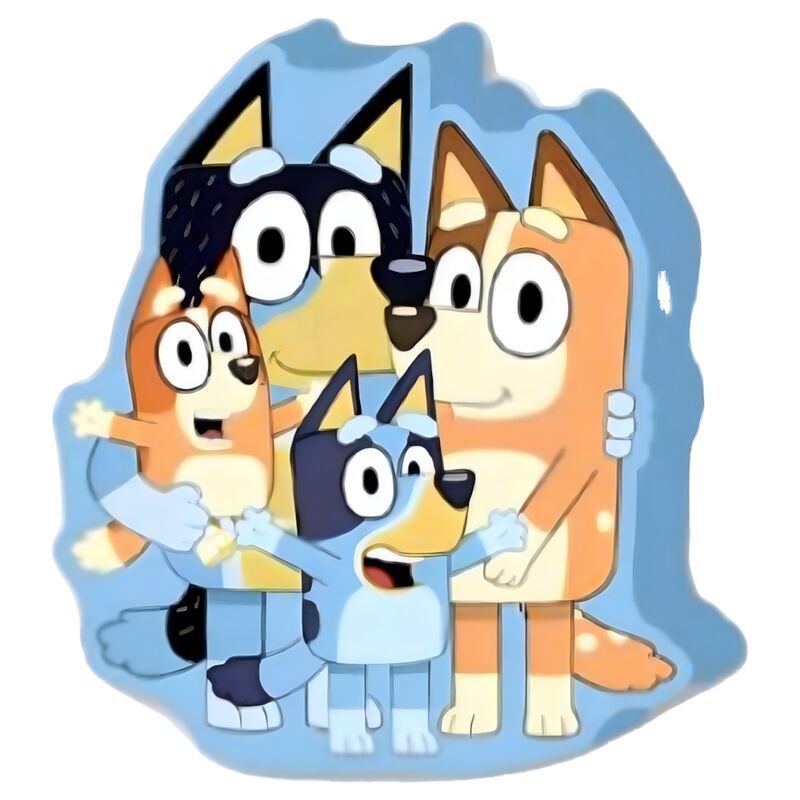 Bluey 3D cushion Nerdscape