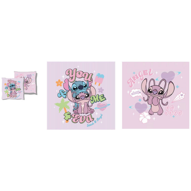 Disney Stitch & Angel cushion Nerdscape