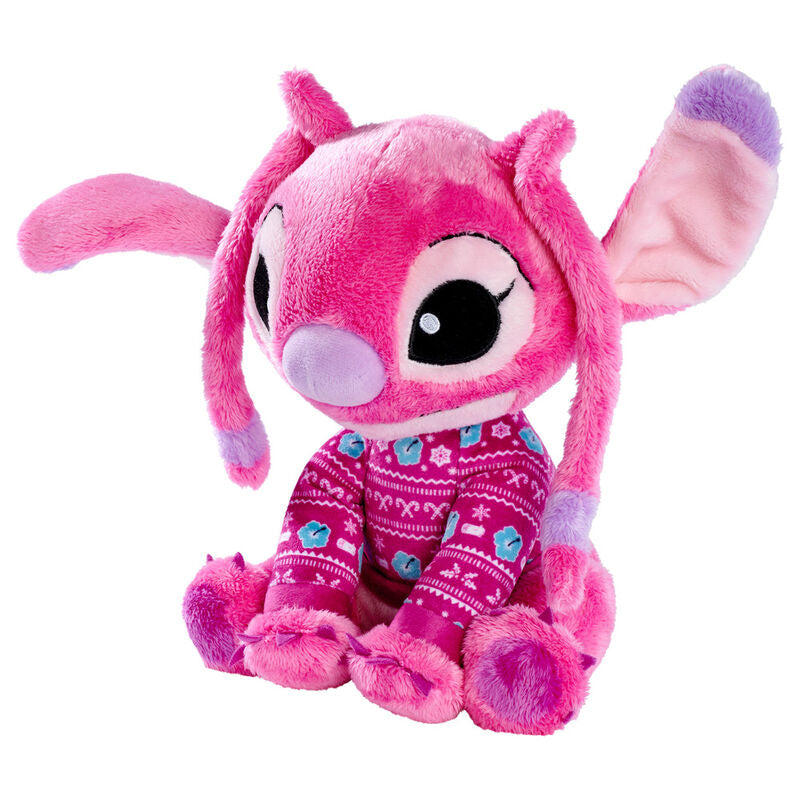 Disney Stitch Angel Christmas plush toy 25cm Nerdscape