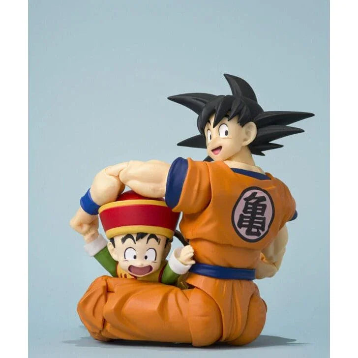 Dragon Ball Z Son Goku & Son Gohan Kid & Kontoun S.H Figuarts figure Nerdscape