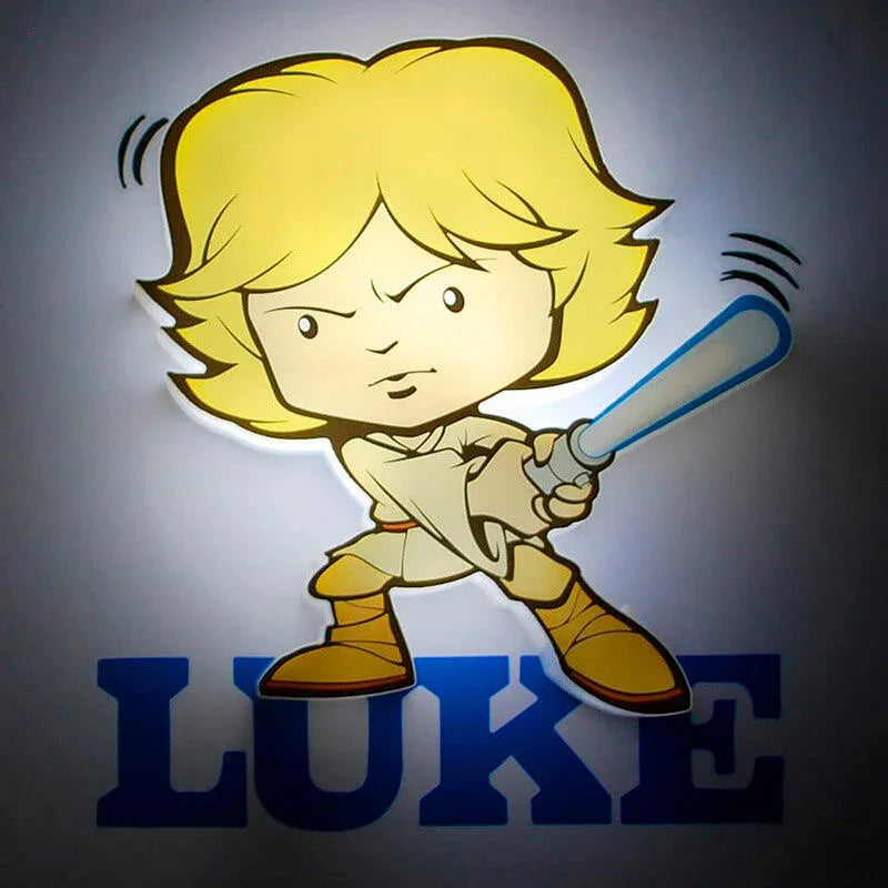 Star Wars Luke Skywalker 3D Light FX mini lamp Nerdscape