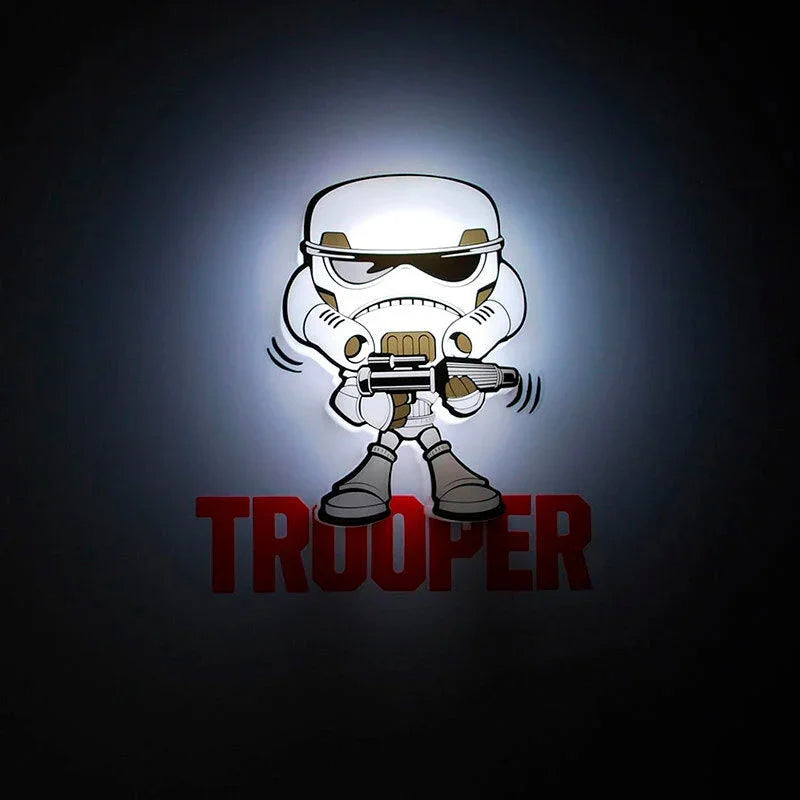 Star Wars Storm Trooper 3D Light FX mini lamp Nerdscape