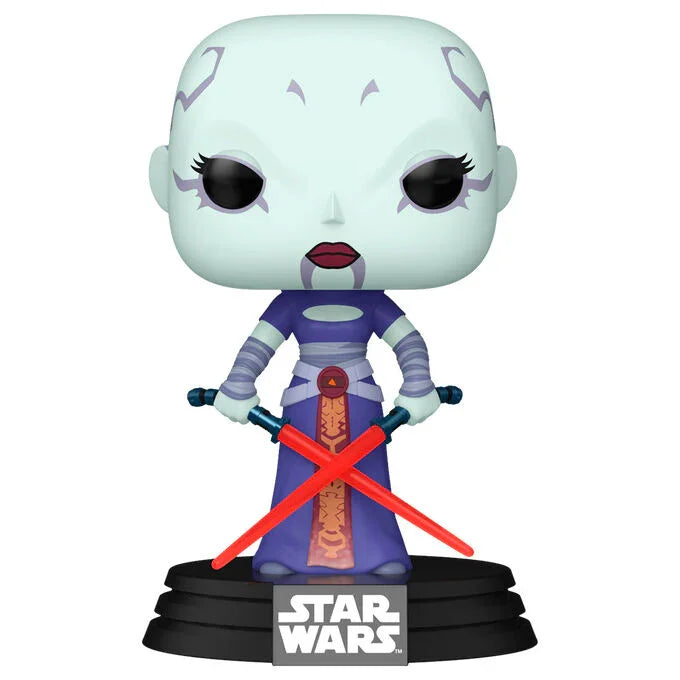 Funko Pop! Asajj Ventress - Figura da Collezione Vinyl Nerdscape