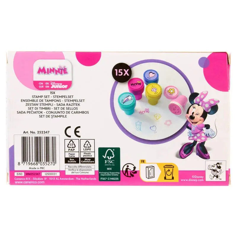 Disney Minnie pack 15 stamps Nerdscape