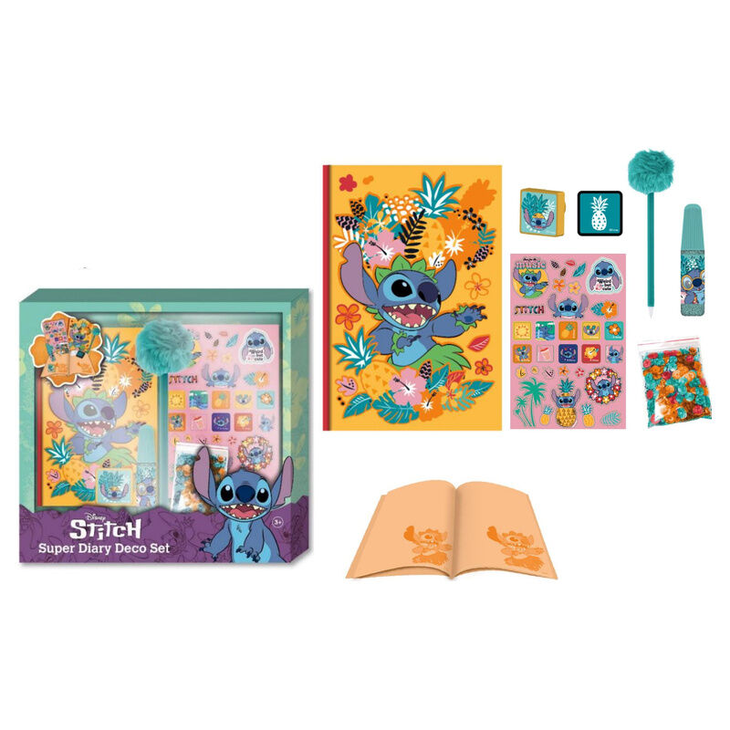 Disney Stitch set diary Nerdscape