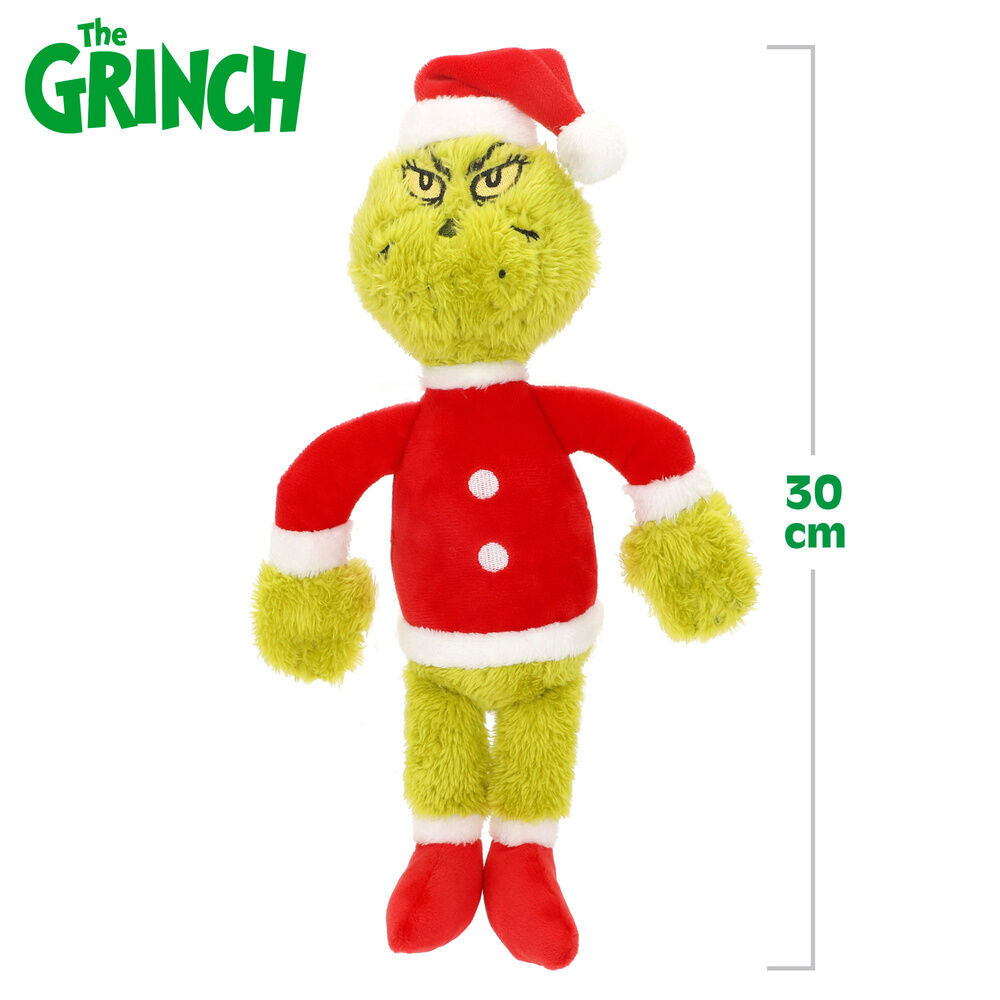 The Grinch Father Christmas plush toy 30cm Nerdscape
