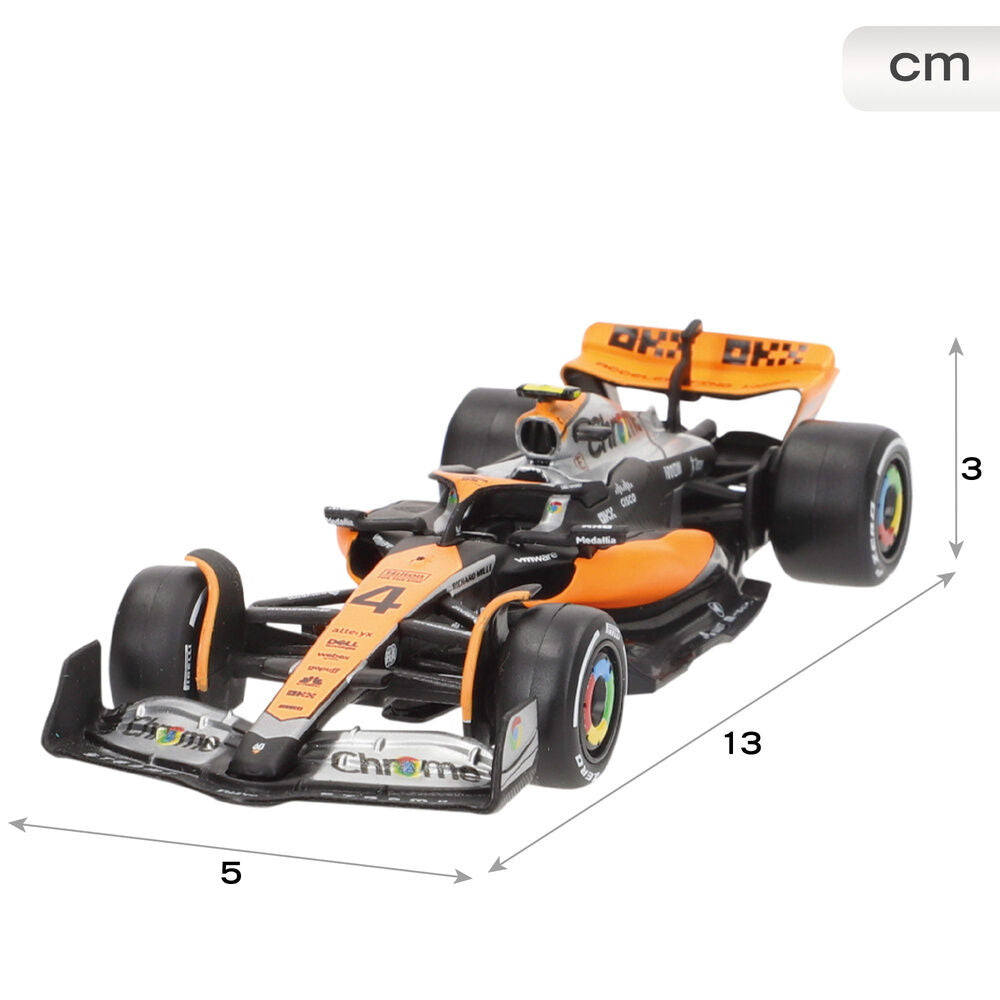 Mclaren F1 2023 metal car Nerdscape