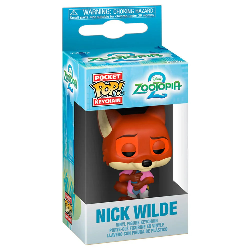 Pocket POP Keychain Disney Zootopia 2 Nick Wilde Nerdscape