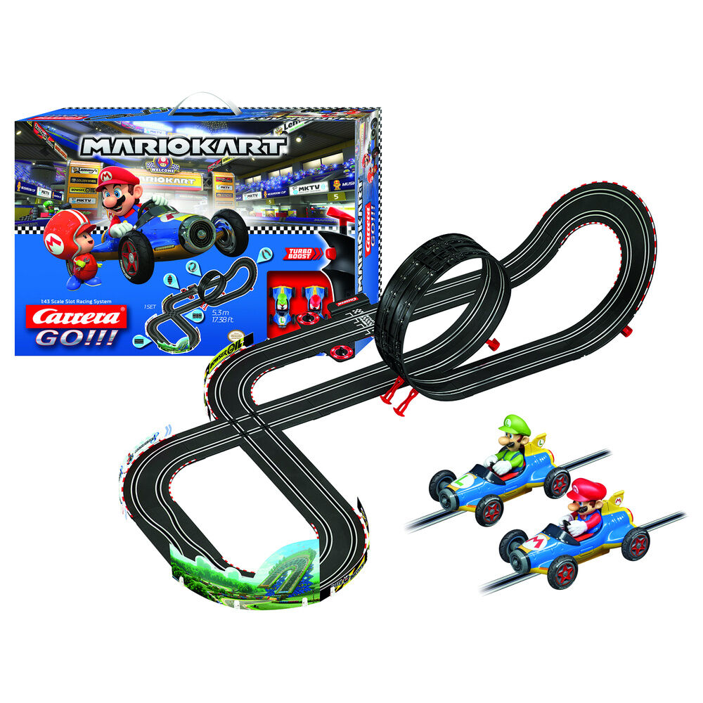 Carrera GO!!! Mario Kart Mario & Luigi Racing circuit Nerdscape