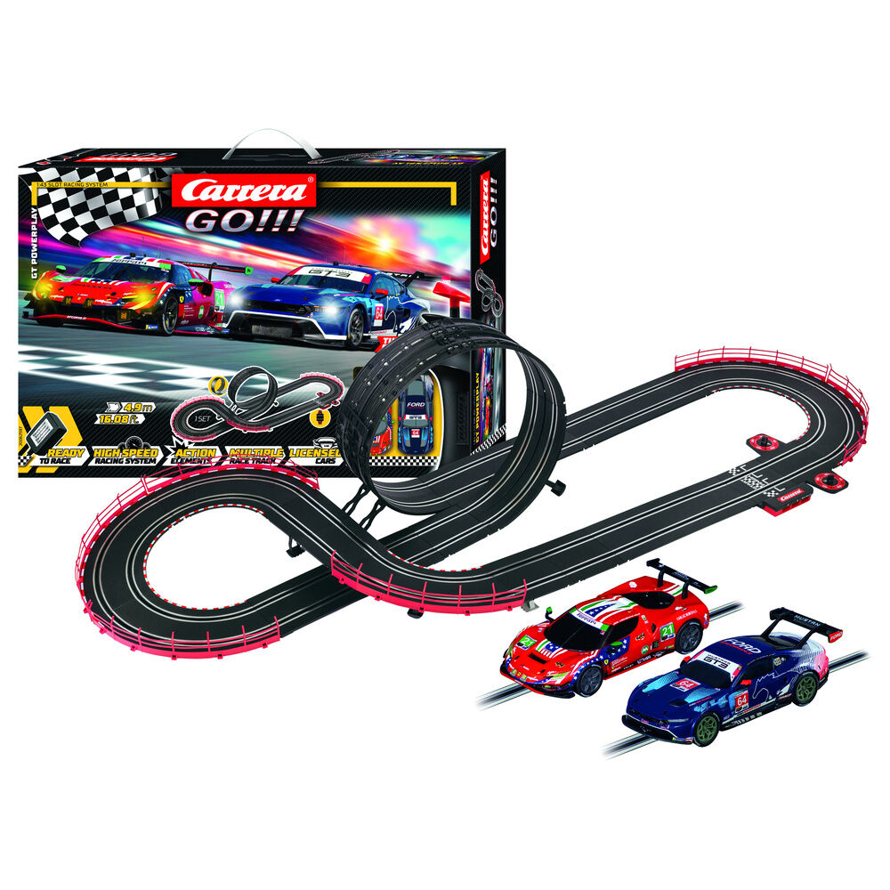 Carrera GO!!! GT Powerplay Racing circuit Nerdscape
