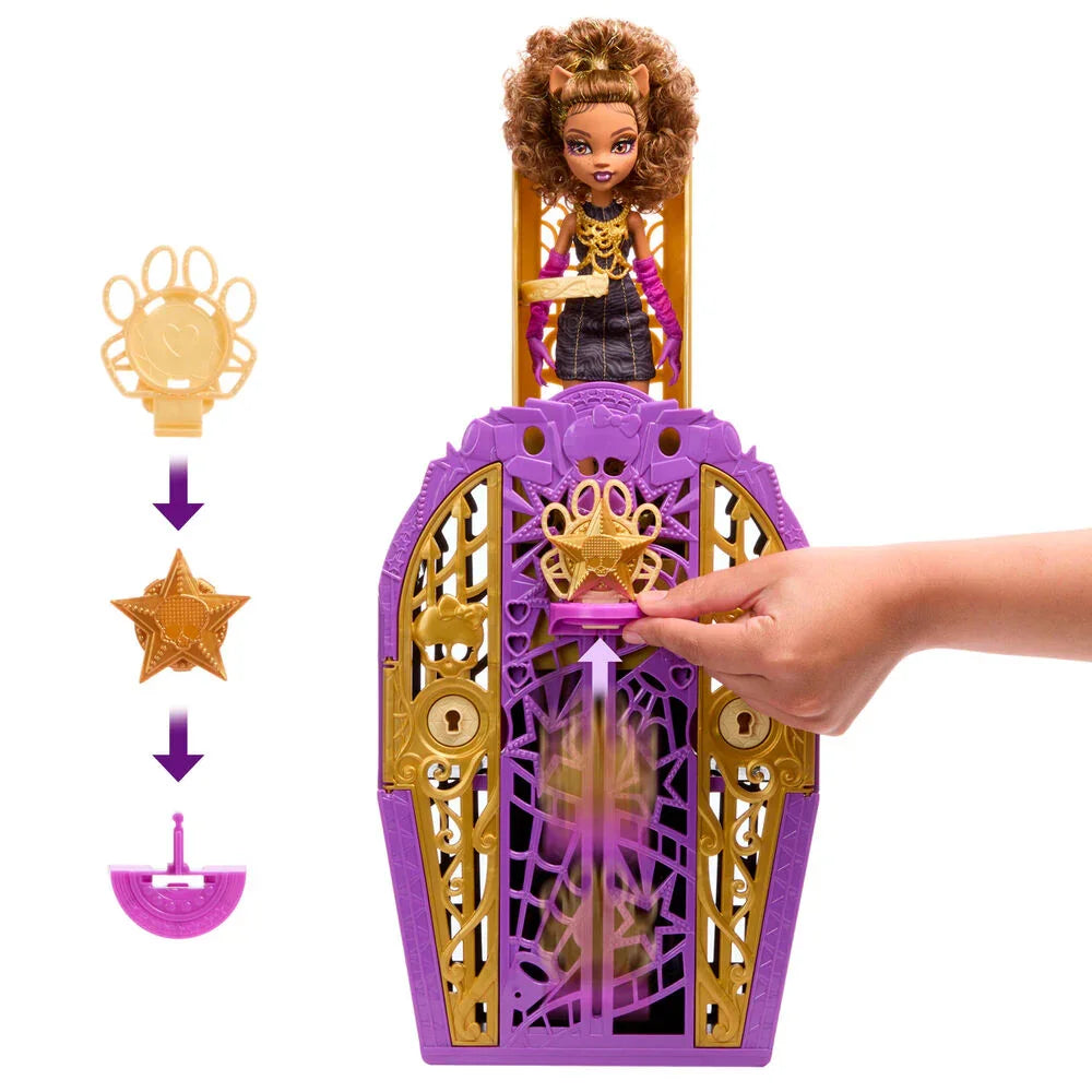 Monster High Skulltimate Secrets Hauntlywood Mysteries Clawdeen doll Nerdscape