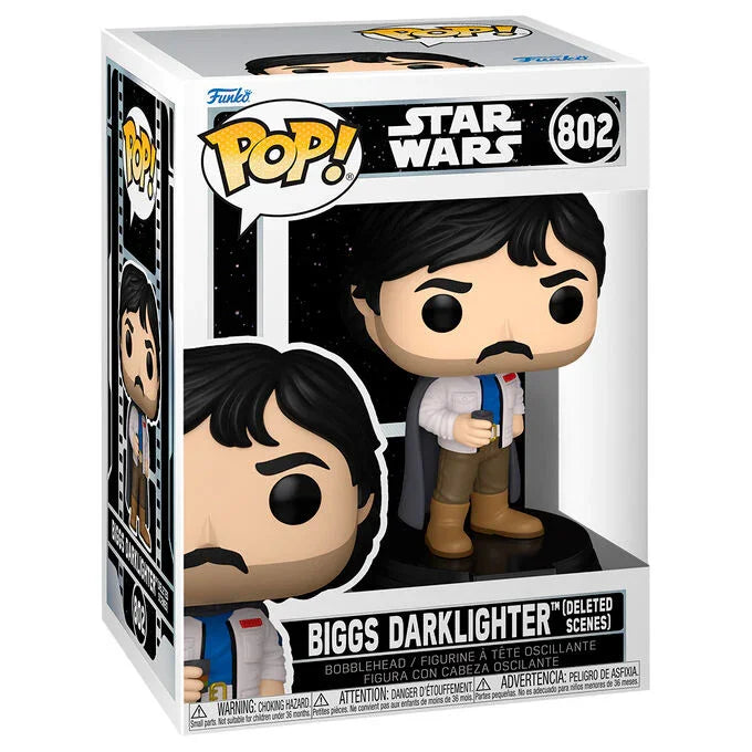 Funko Pop! Star Wars Biggs Darklighter - Figura da Collezione Vinyl Nerdscape