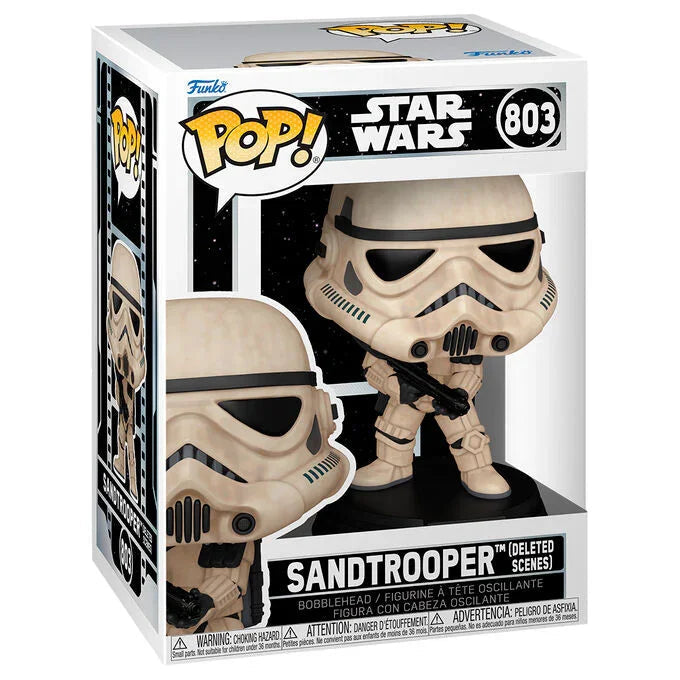 Funko Pop! Star Wars Sandtrooper - Figura da Collezione Vinyl Nerdscape