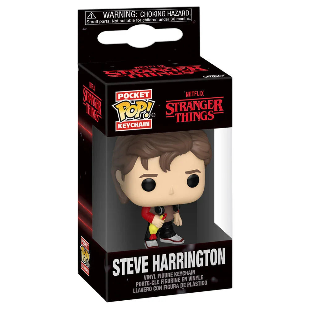Pocket POP Keychain Stranger Things 5 Steve Harrington Nerdscape