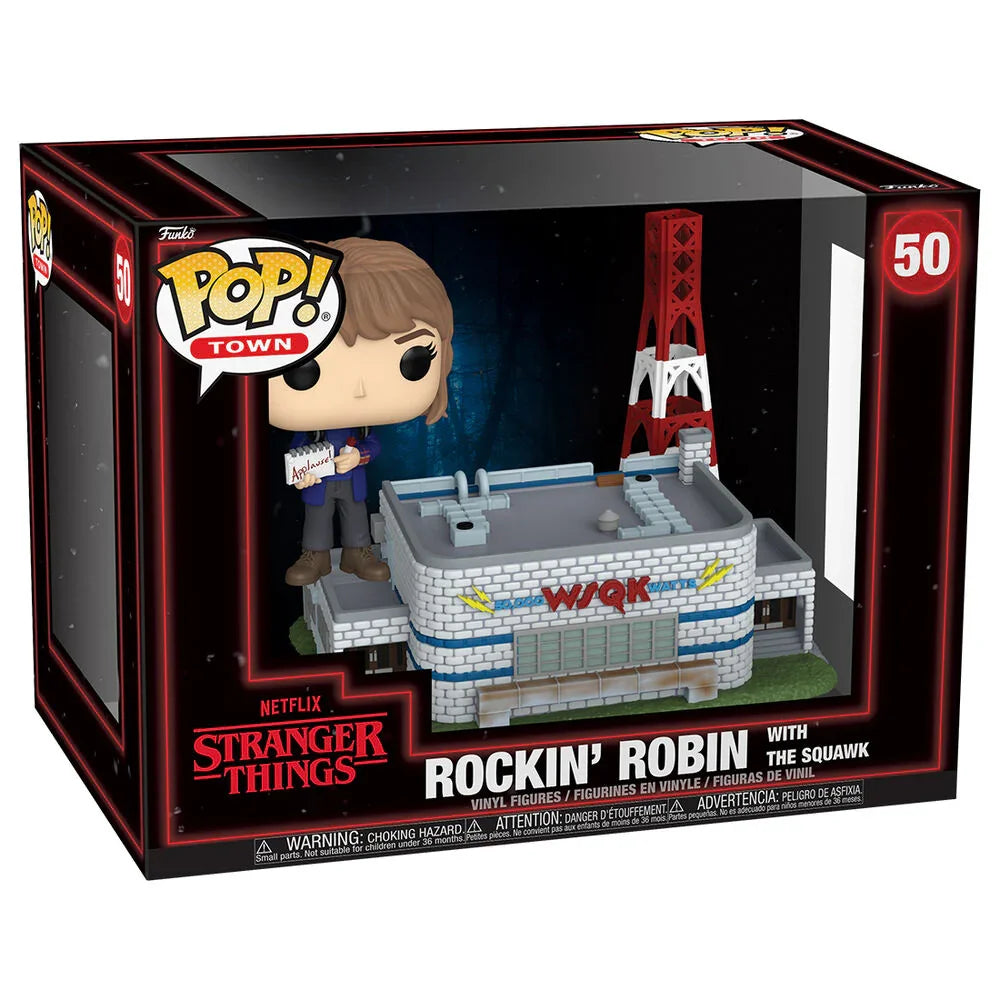 Funko Pop! Stranger Things 5 Rockin' Robin - Figura da Collezione Vinyl Nerdscape