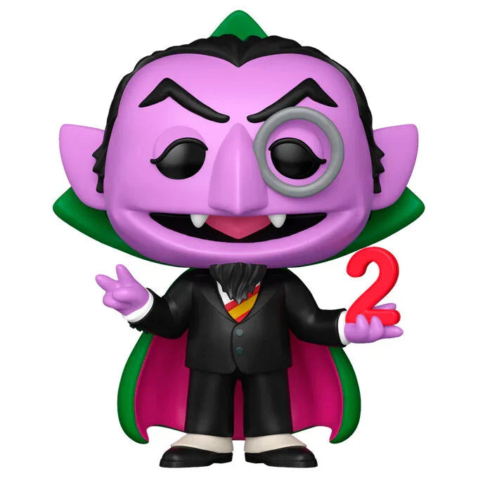 Funko Pop! Sesame Street The Count - Figura da Collezione Vinyl Nerdscape
