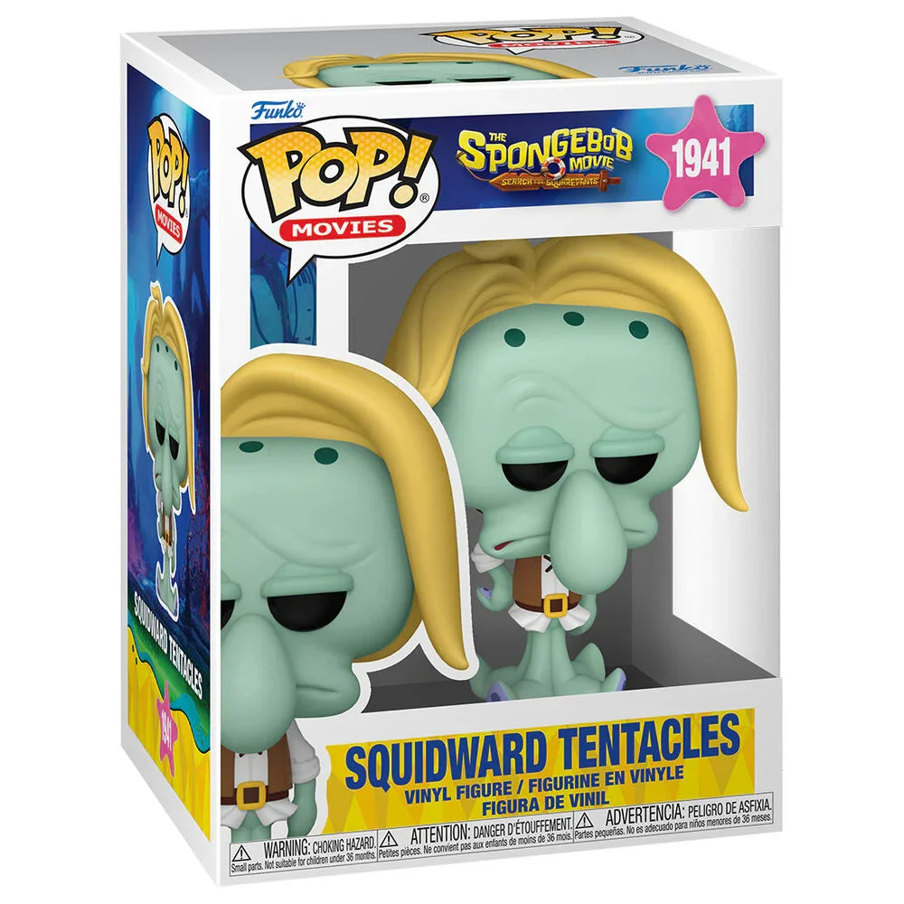 Funko Pop! SpongeBob Search for Squarepants Squidward Tentacles - Figura da Collezione Vinyl Nerdscape