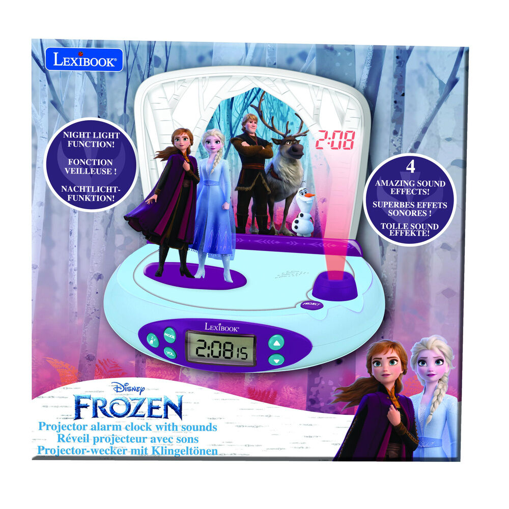 Disney Frozen 3D Projector Alarm Clock Nerdscape