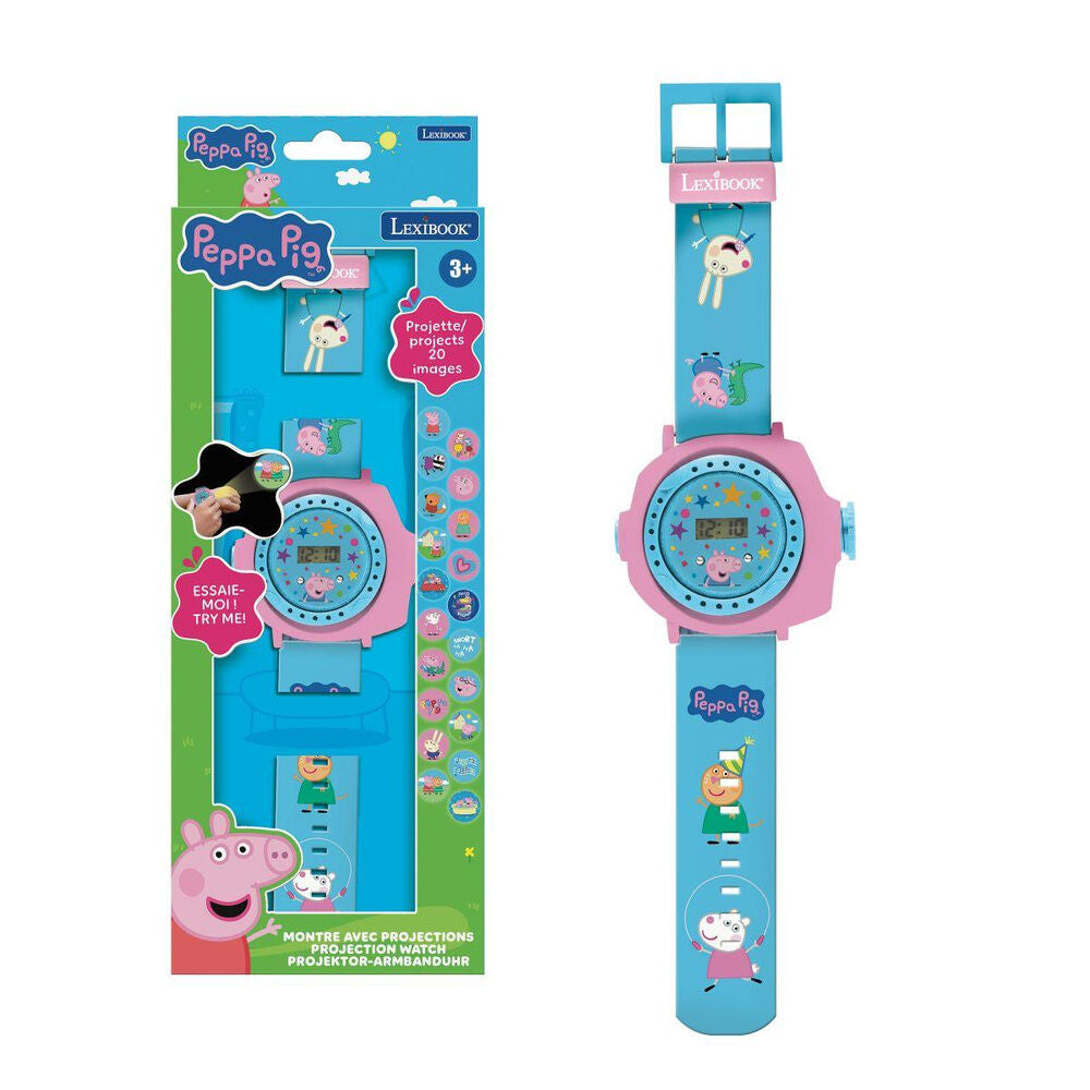 Peppa Pig Digital watch projections Nerdscape