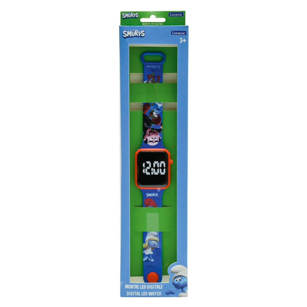 Smurfs Digital LED watch Nerdscape