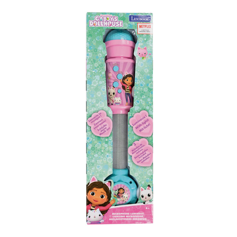 Gabbys Dollhouse Illuminated Microphone Nerdscape