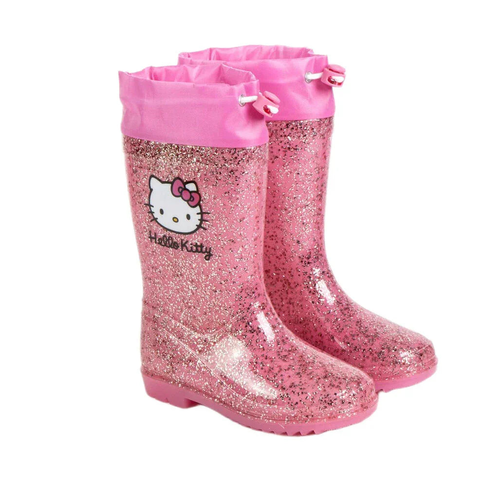 Hello Kitty rubber rainboots Nerdscape