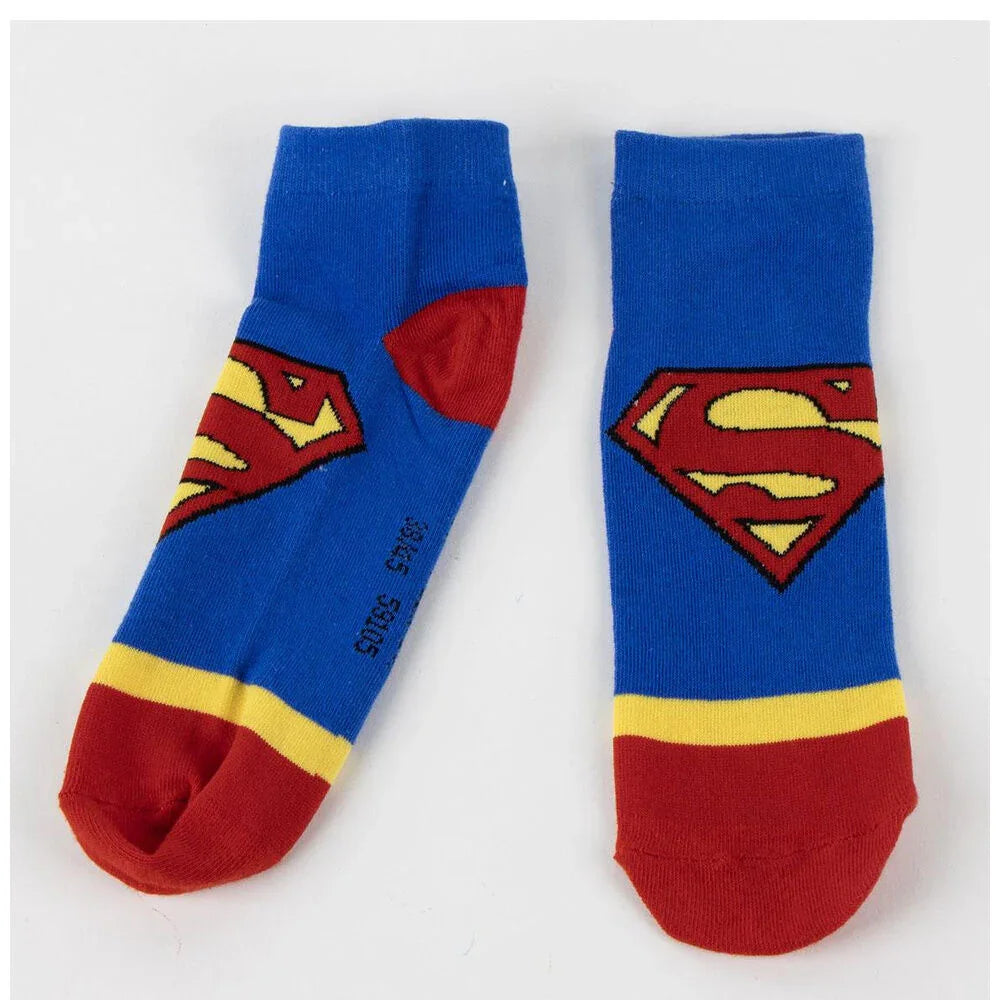 DC Comics Superman adult pack 2 socks Nerdscape