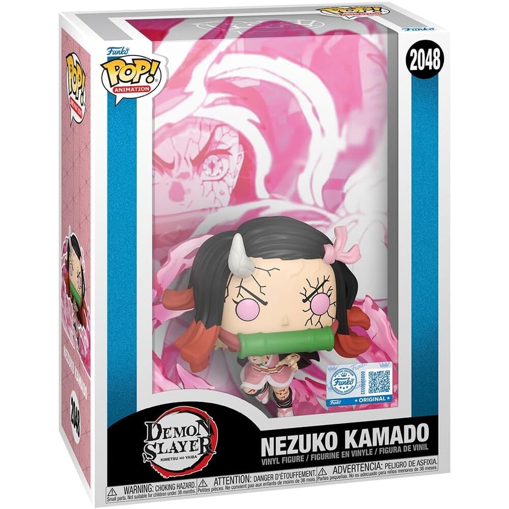 Funko Pop! Demon Slayer Kimetsu no Yaiba Nezuko Kamado - Figura da Collezione Vinyl Nerdscape