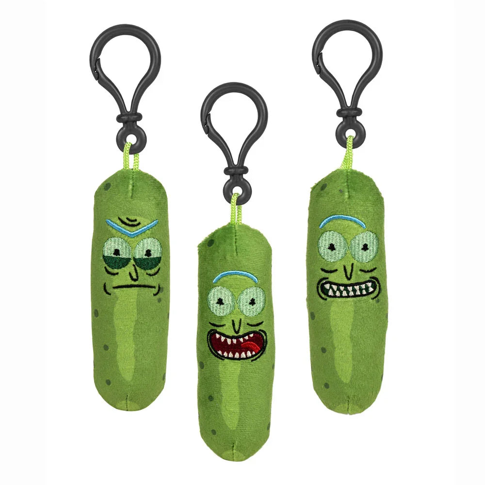 Rick & Morty Pickle assorted plush keychain 10cm Nerdscape