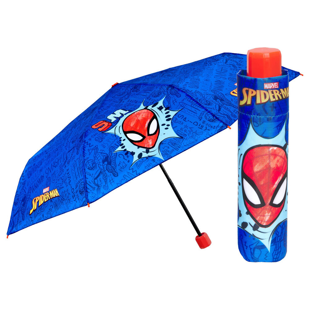 Marvel Spiderman manual folding umbrella 50cm Nerdscape