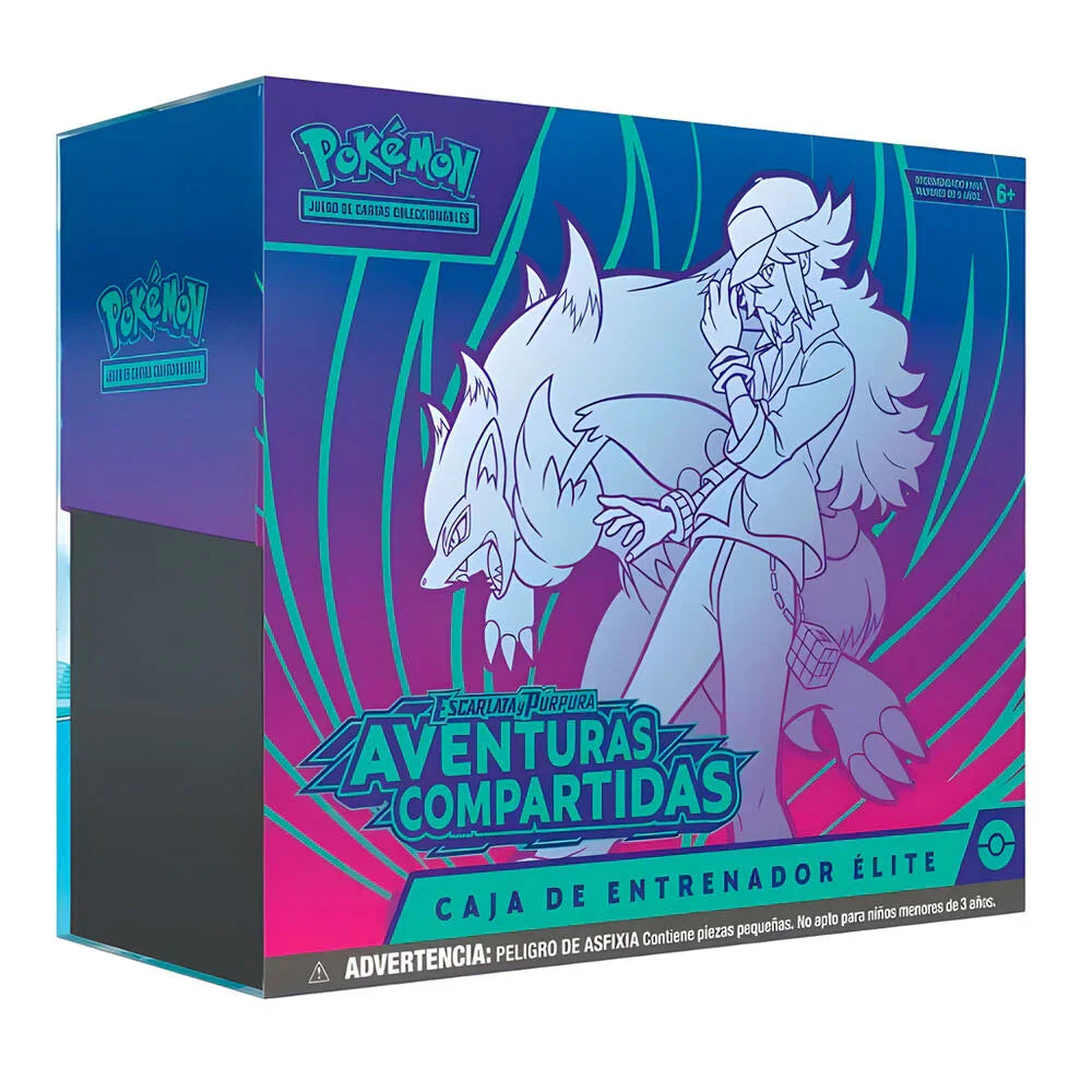 Spanish Pokemon Adventures Together Elite Trainer Collectable Card Game case Nerdscape