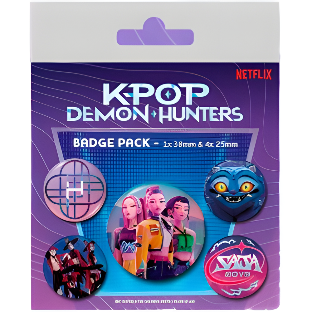 KPop Demon Hunters pack 5 badge - Nerdscape