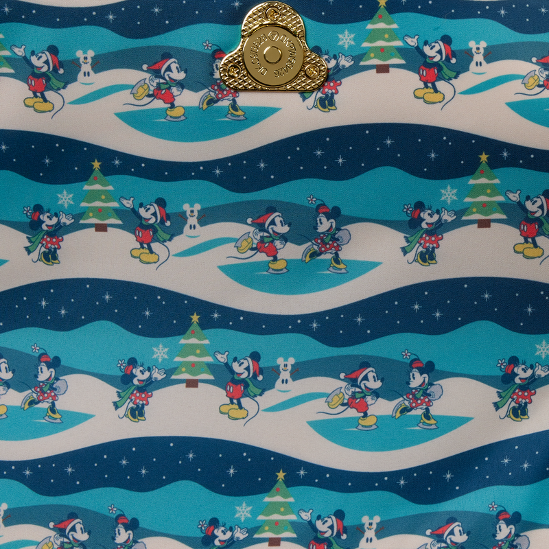 Loungefly Disney Mickey Holiday shoulder bag Nerdscape