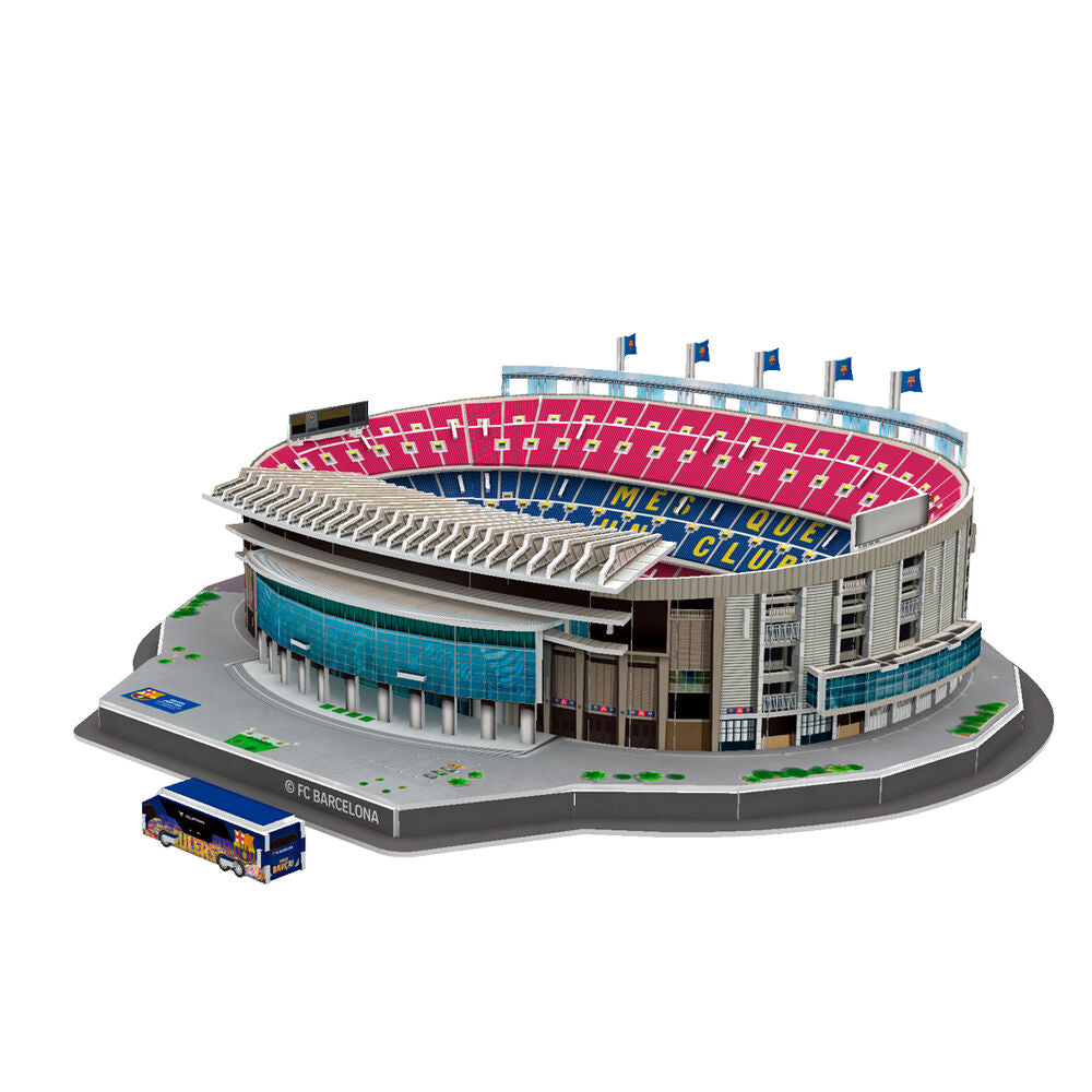 FC Barcelona Camp Nou Stadium 3D puzzle 98pcs Nerdscape