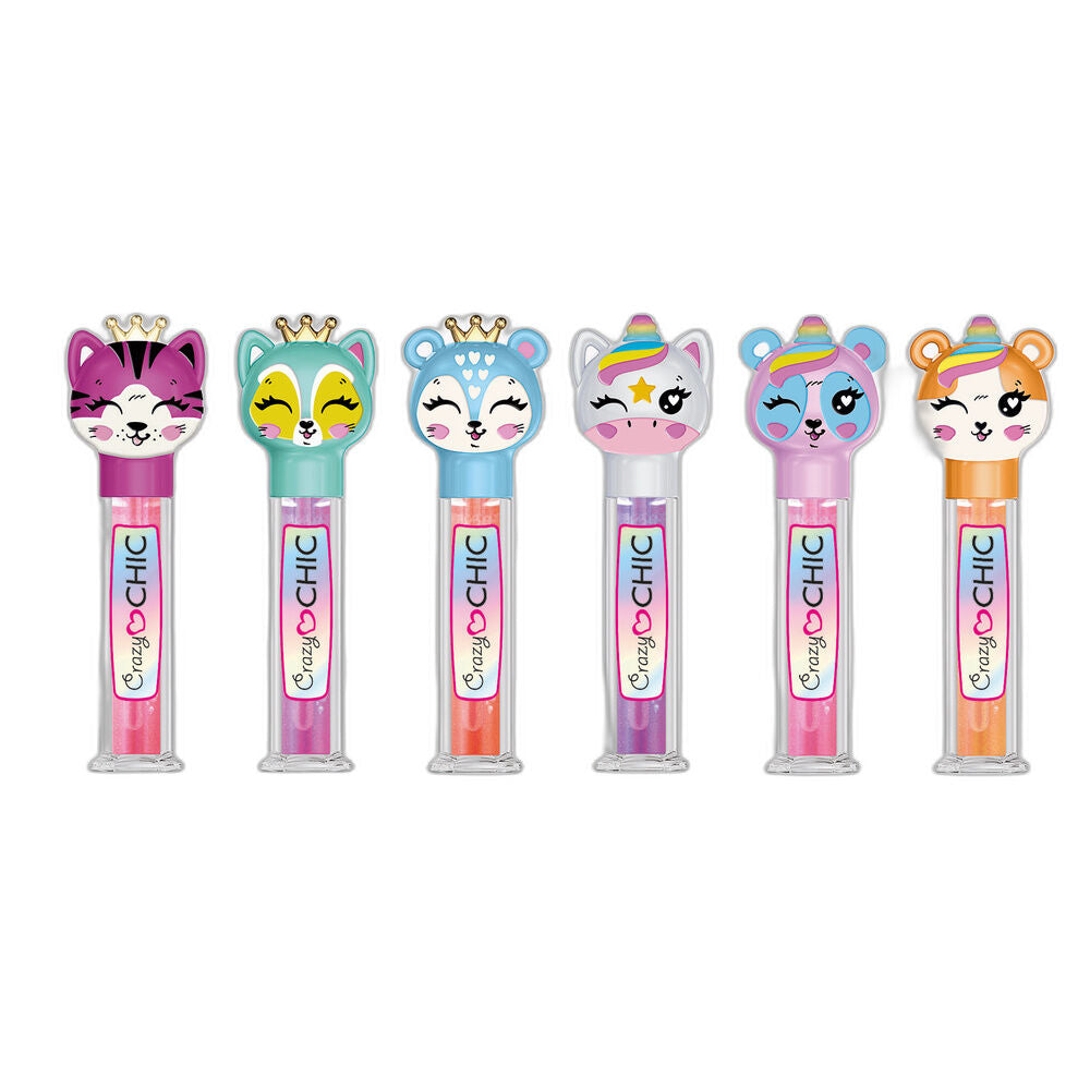 Crazy Chic Animals assorted Lip Gloss Nerdscape