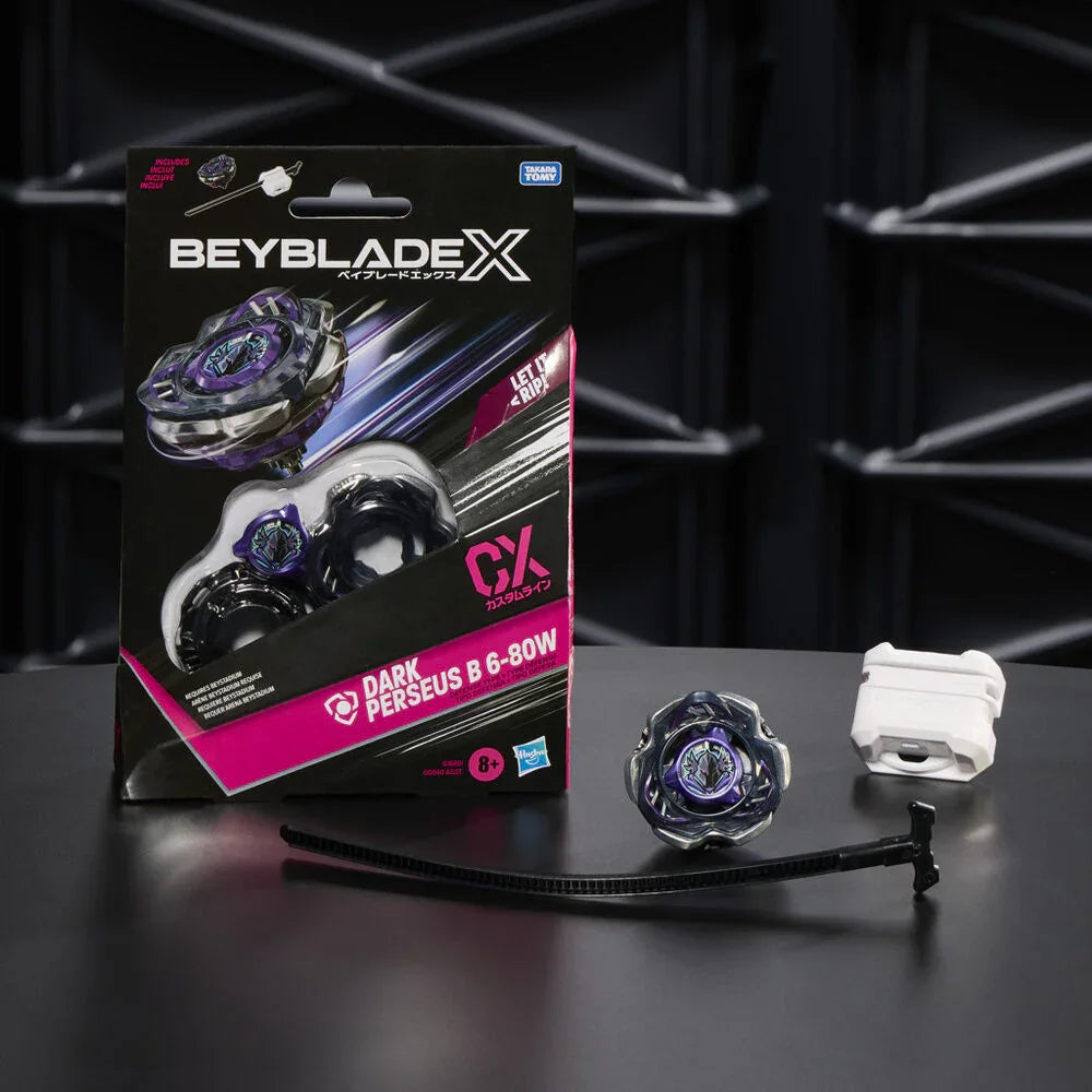 Beyblade Dark Perseus Serie X - Figura da Collezione - Nerdscape Nerdscape