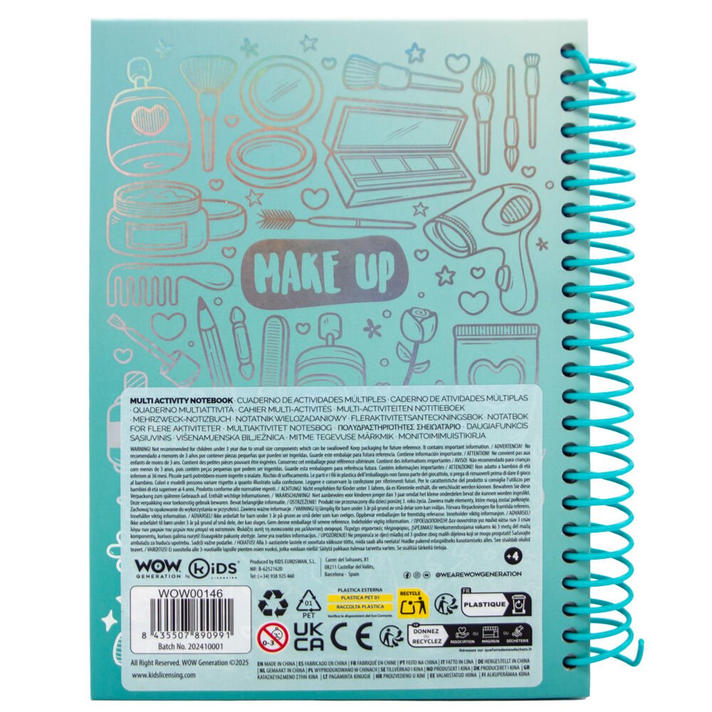 Wow Generation Fashion Designer Annie A5 notebook - Nerdscape