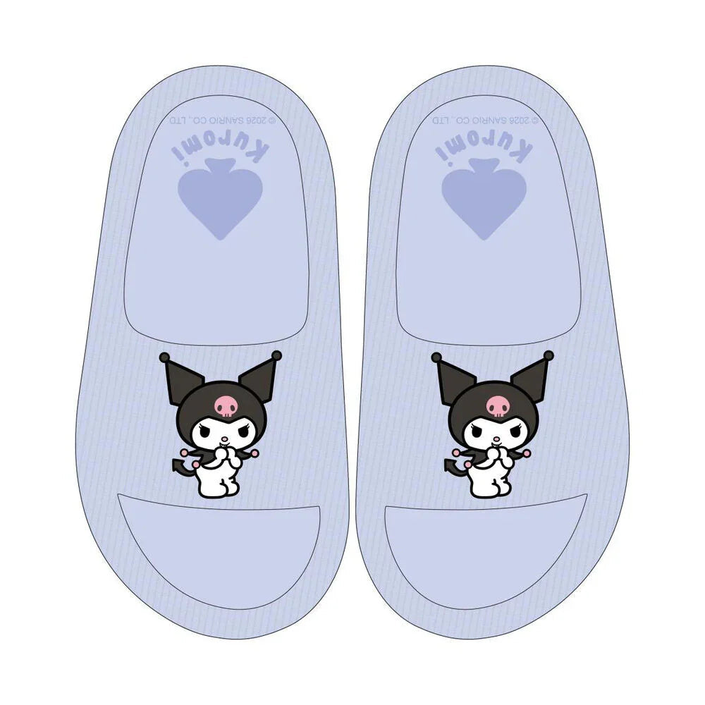 Hello Kitty Kuromi flip-flops Nerdscape