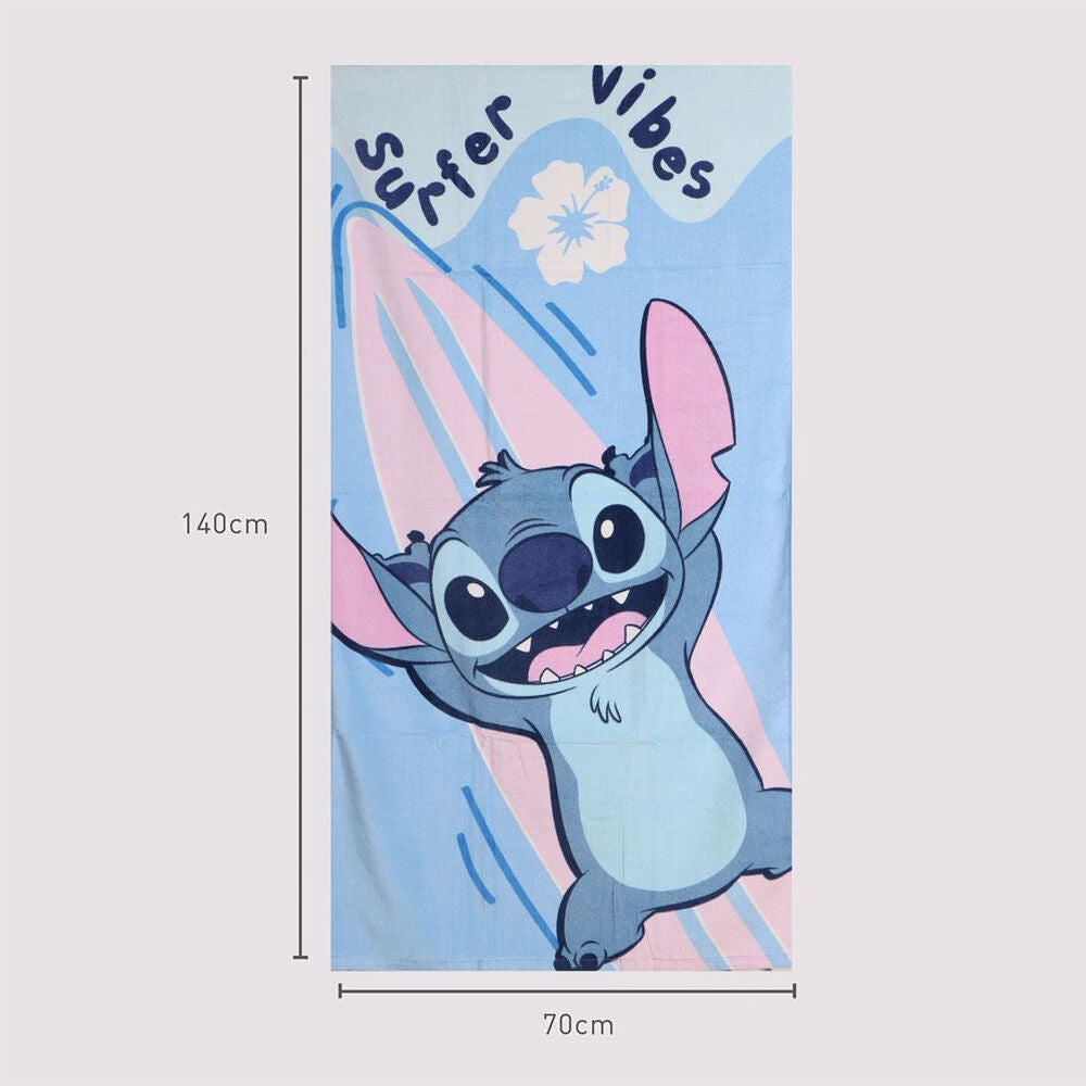 Disney Stitch cotton beach towel Nerdscape