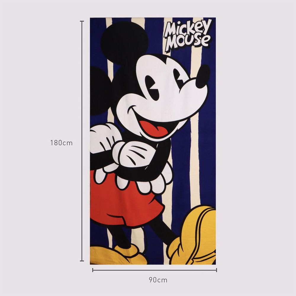 Disney Mickey microfibre beach towel Nerdscape