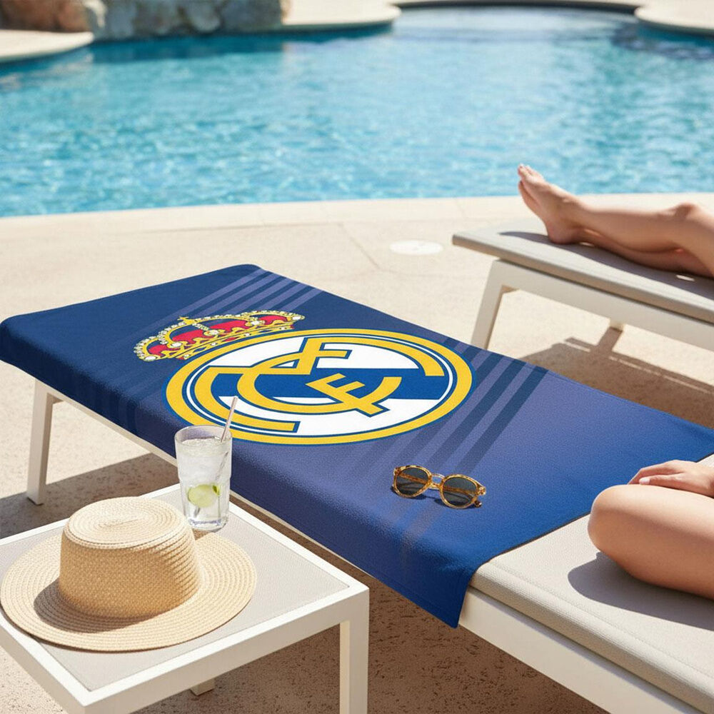Real Madrid microfibre beach towel Nerdscape