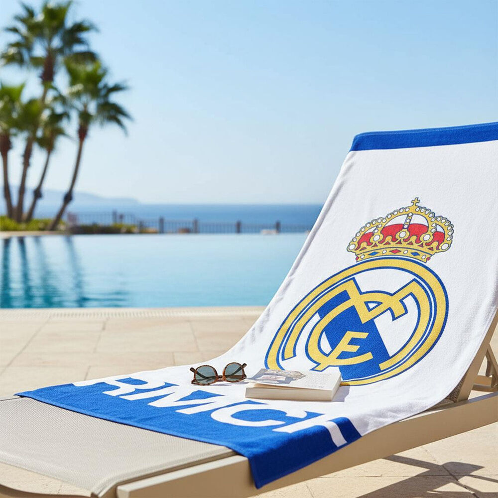 Real Madrid microfibre beach towel Nerdscape