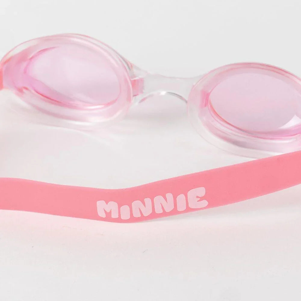 Disney Minnie towel + swimming goggles set Nerdscape
