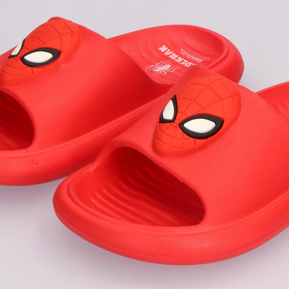 Marvel Spiderman flip-flops Nerdscape