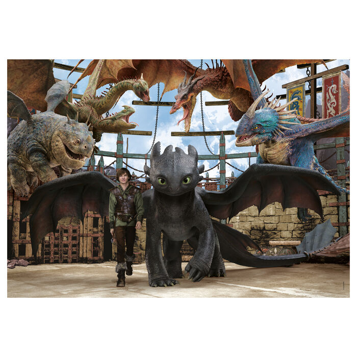 How To Train Your Dragon puzzle 104pcs Nerdscape
