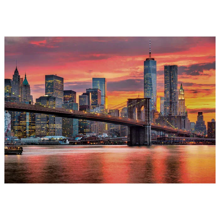 East River at Dusk puzzle 1500pcs Nerdscape