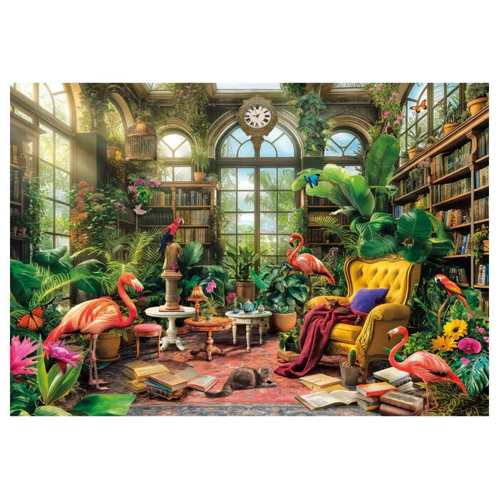 The Greenhouse Library puzzle 1000pcs Nerdscape