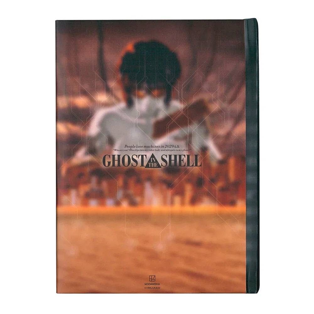 Ghost in the Shell City Notebook with light Nerdscape